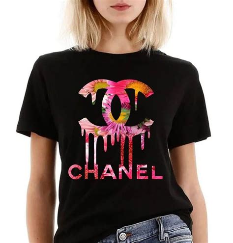 chanel bleached t shir|Chanel silk blouses.